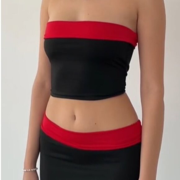 NWT - Fenity Reversible Donna Set, Black/Red - Size Large - Picture 2 of 11